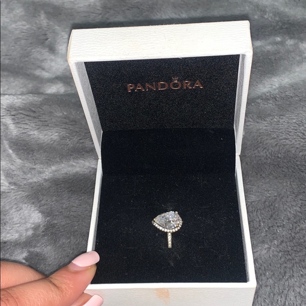 Pandora Tear Drop Ring